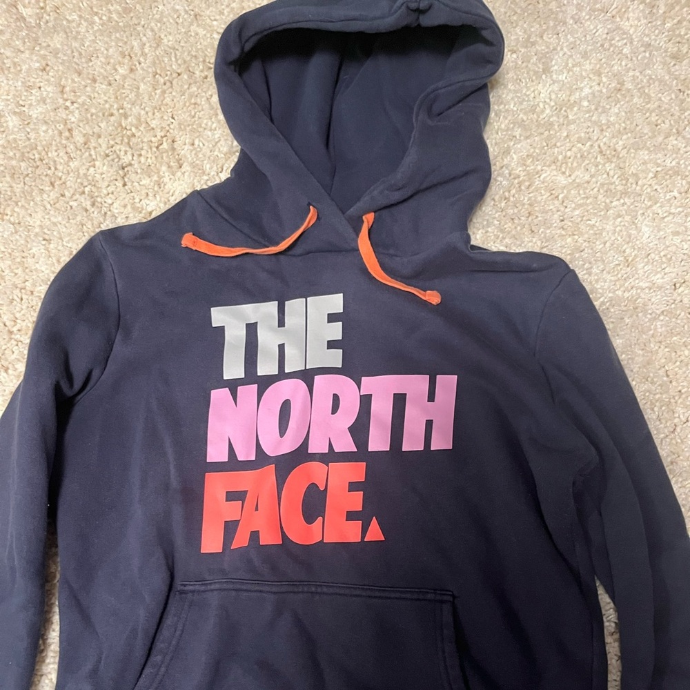 North face hooded sweatshirt women's M